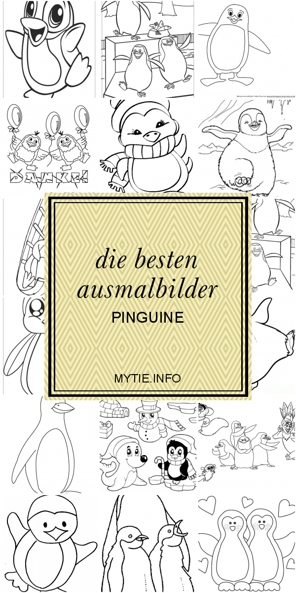 Die Besten Ausmalbilder Pinguine
